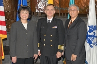 Dr. Yvette Roubideaux, Alan Dellapenna, Richard Church